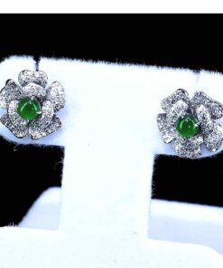 Bông tai Cẩm Thạch