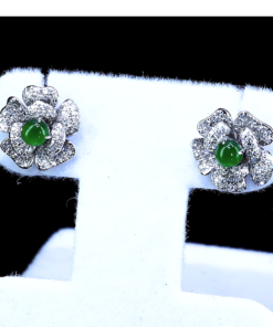 Bông tai Cẩm Thạch